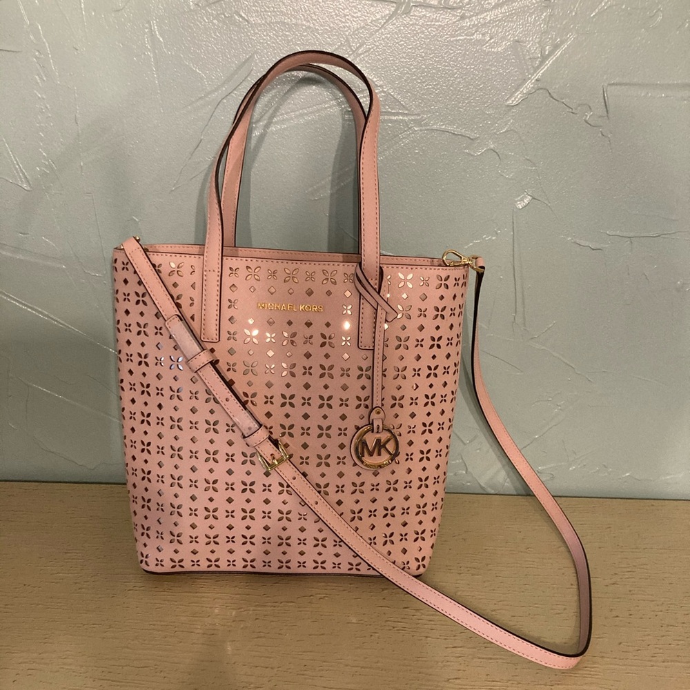 MK NWOT dusty pink crossbody bag